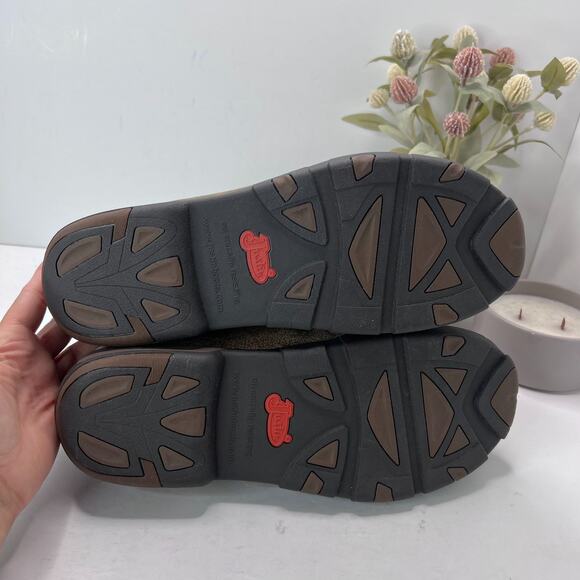 Justin Original Cappie Slip Resistant Steel Toe Work Boots Brown Men's 11M NWOB - Picture 8 of 9